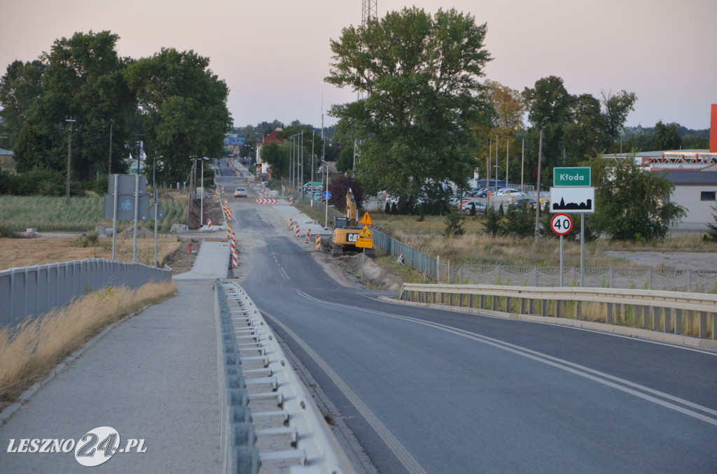 Przebudowa drogi w Kłodzie - lipiec 2022