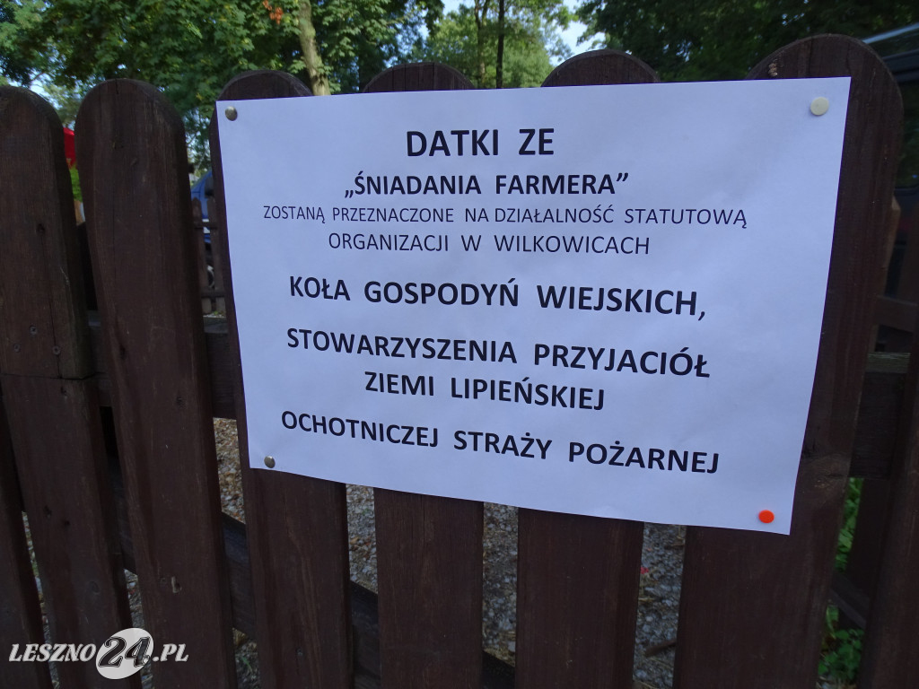 Śniadanie Farmera w Wilkowicach