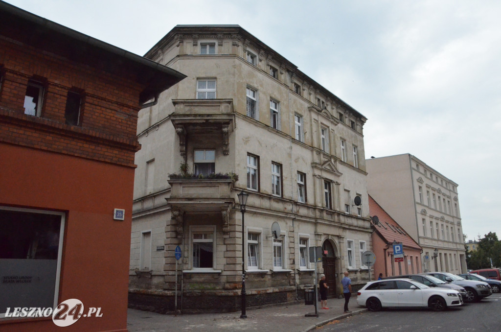 Niebezpieczny balkon przy ul. Leszczyńskich