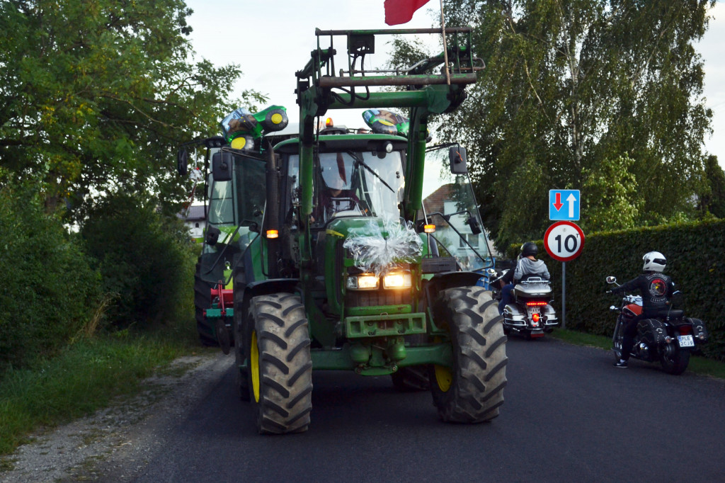 Drobnin bawił się na dożynkach