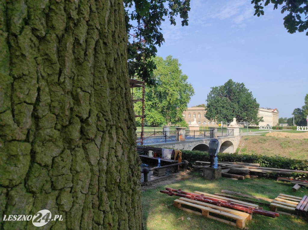 Zamkowy most jeszcze w remoncie