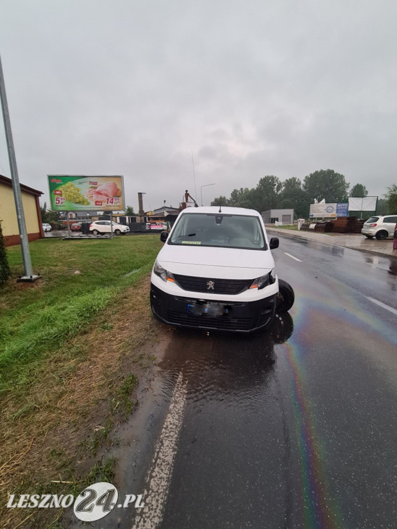 Zderzenie dwóch aut w Osiecznej