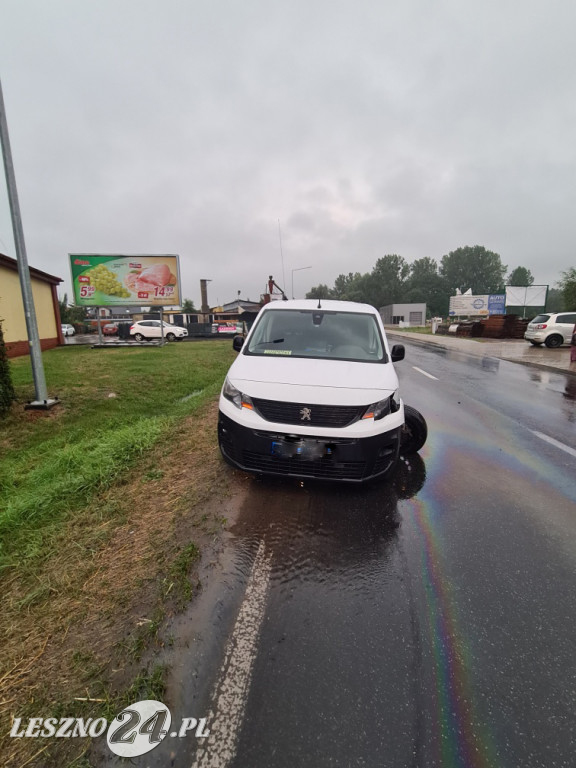 Zderzenie dwóch aut w Osiecznej