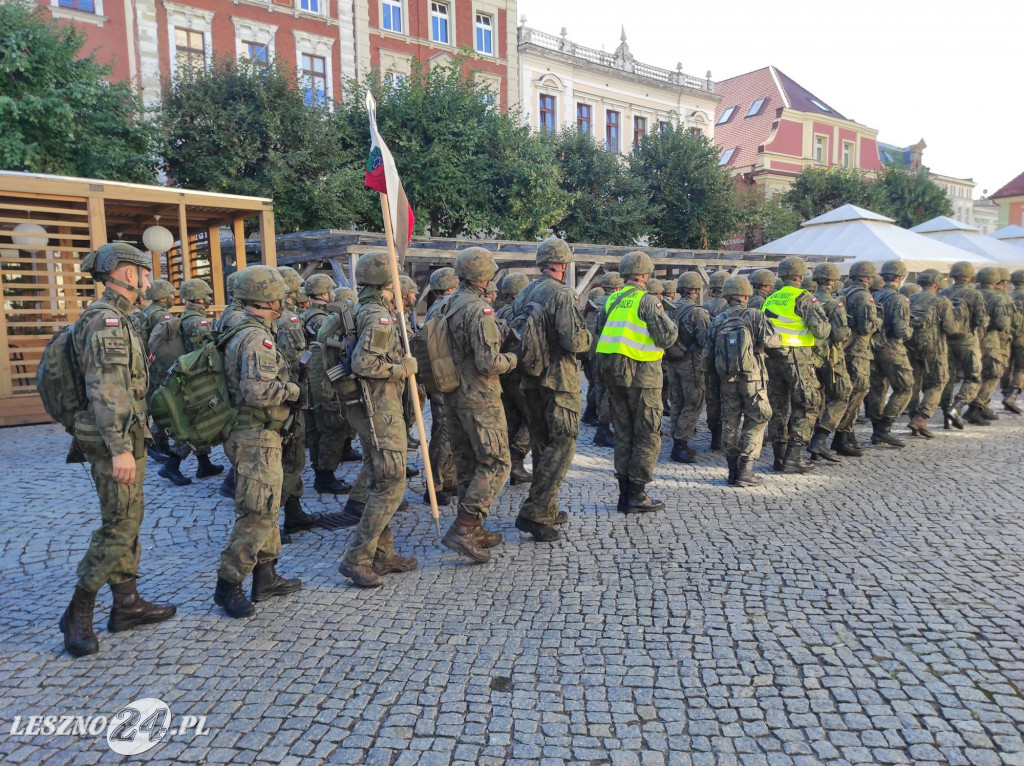 Przemarsz z Leszna do Wschowy