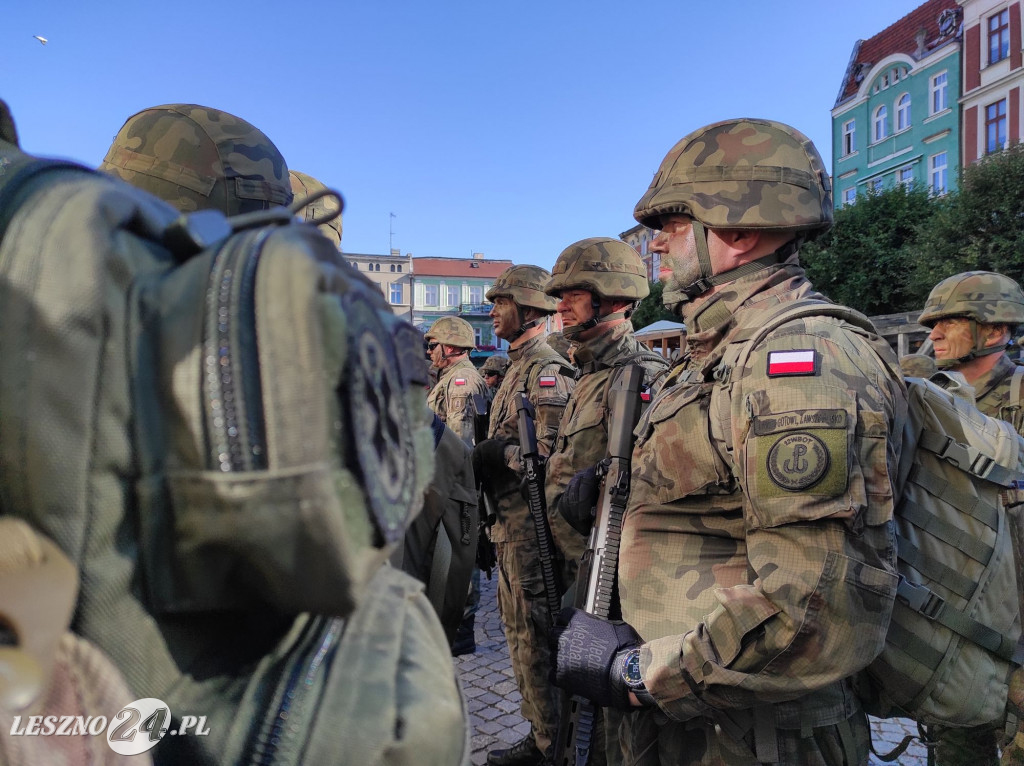 Przemarsz z Leszna do Wschowy
