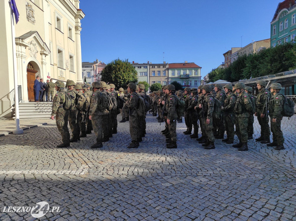 Przemarsz z Leszna do Wschowy