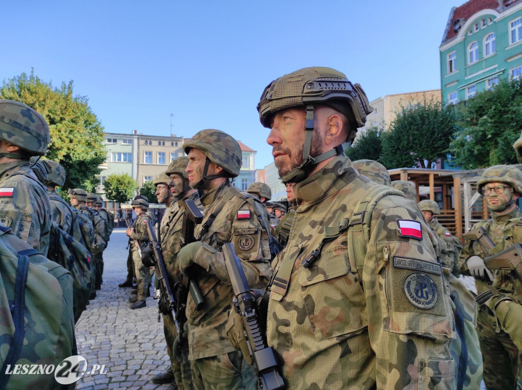 Przemarsz z Leszna do Wschowy