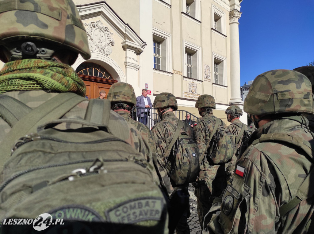 Przemarsz z Leszna do Wschowy