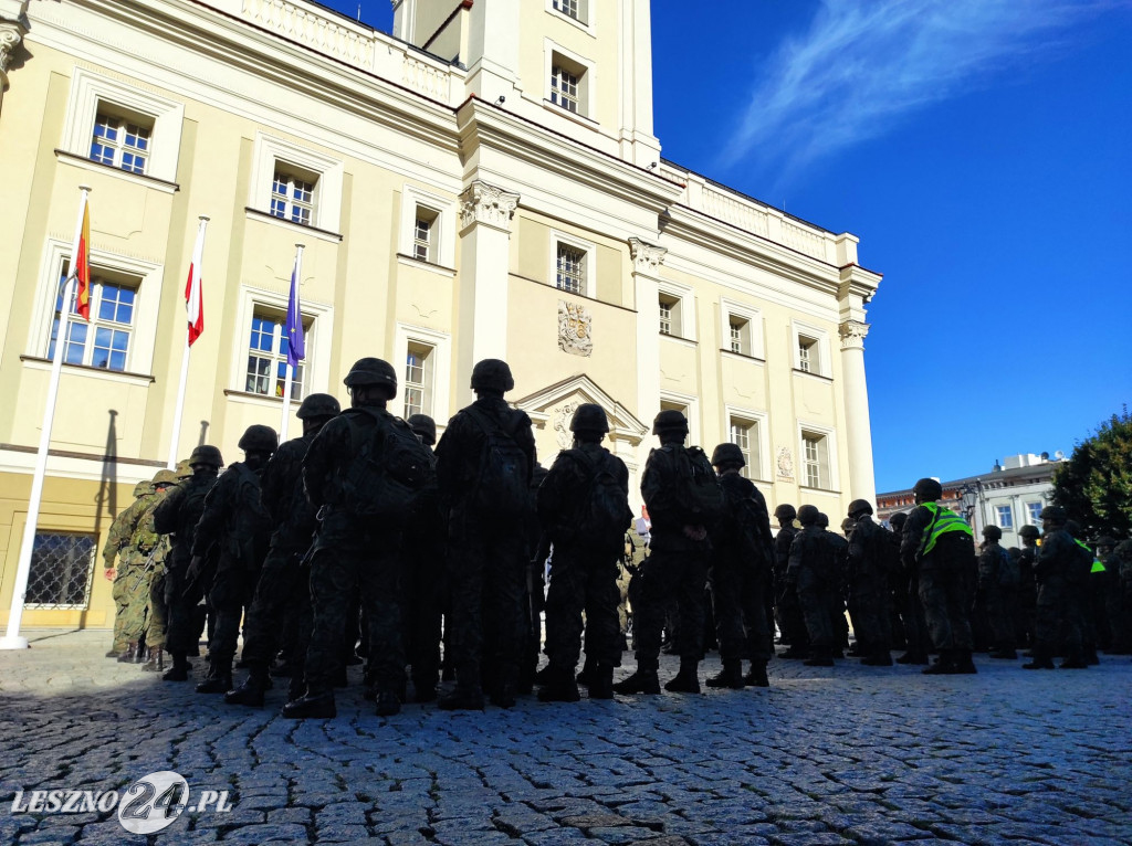 Przemarsz z Leszna do Wschowy
