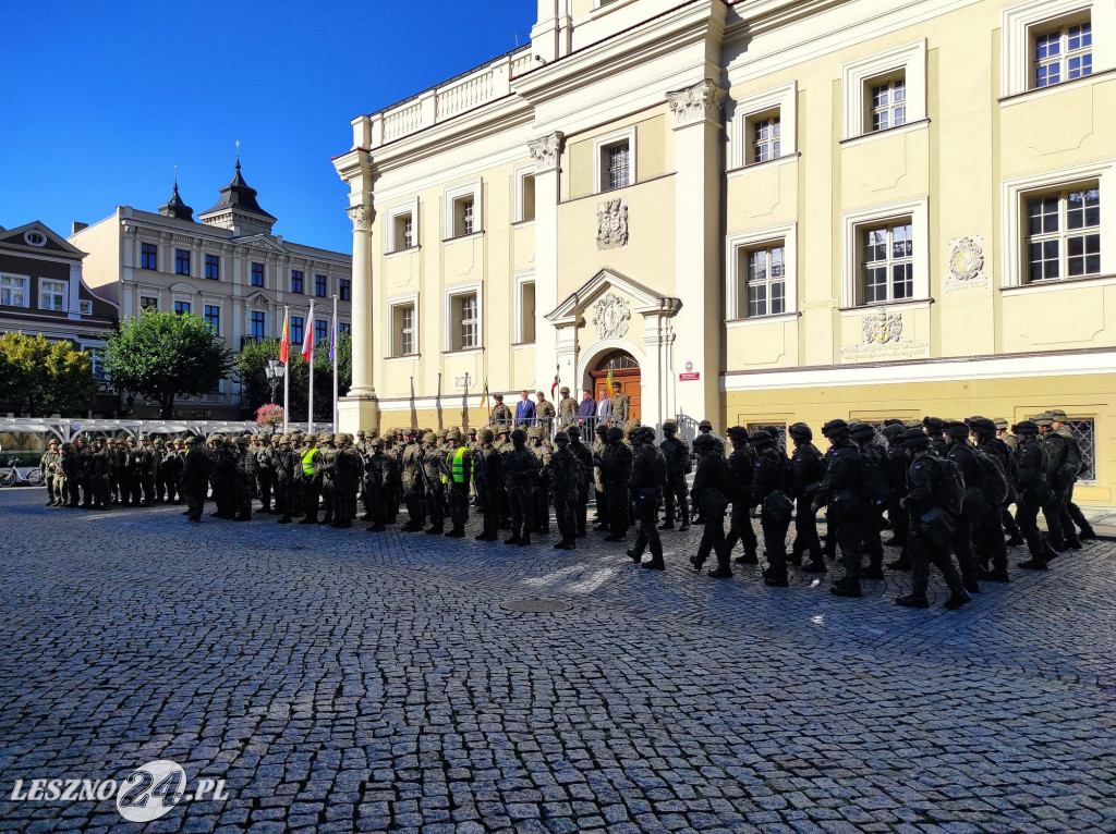 Przemarsz z Leszna do Wschowy