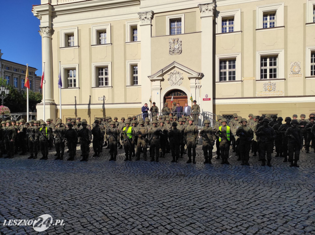Przemarsz z Leszna do Wschowy