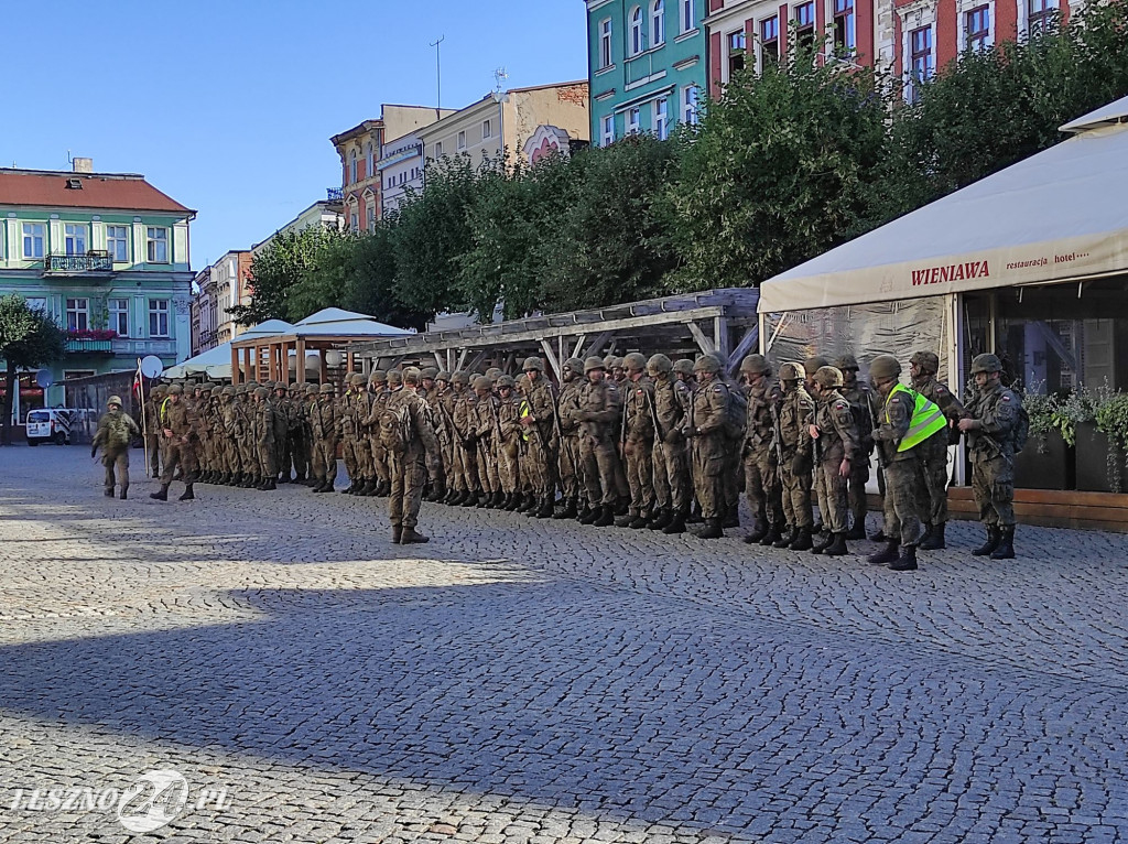 Przemarsz z Leszna do Wschowy