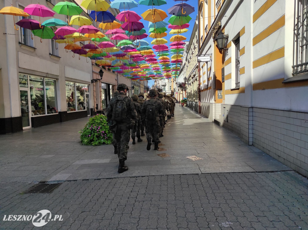 Przemarsz z Leszna do Wschowy
