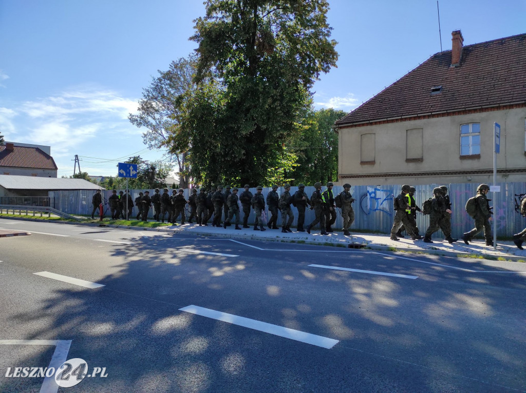 Przemarsz z Leszna do Wschowy