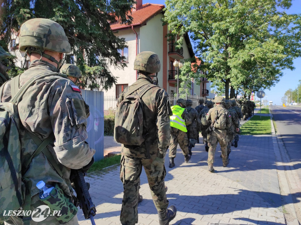 Przemarsz z Leszna do Wschowy