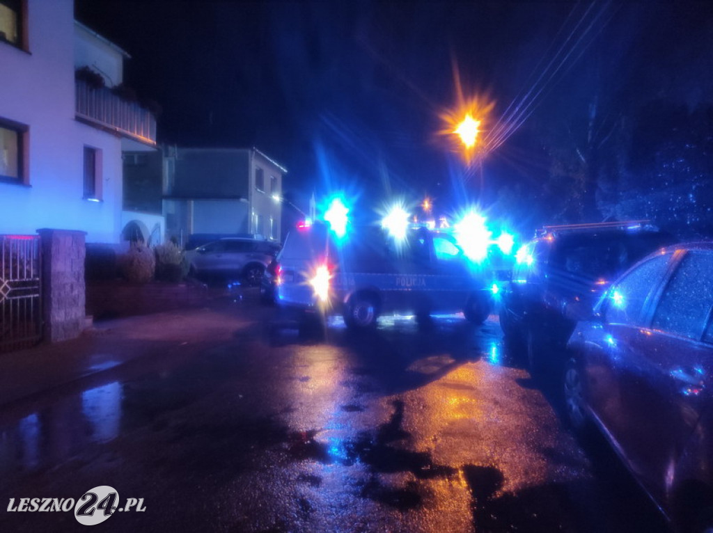 Pożar od pioruna na Zatorzu