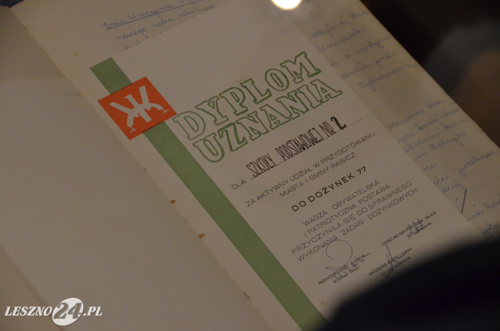 Wystawa wspominająca 1977 rok