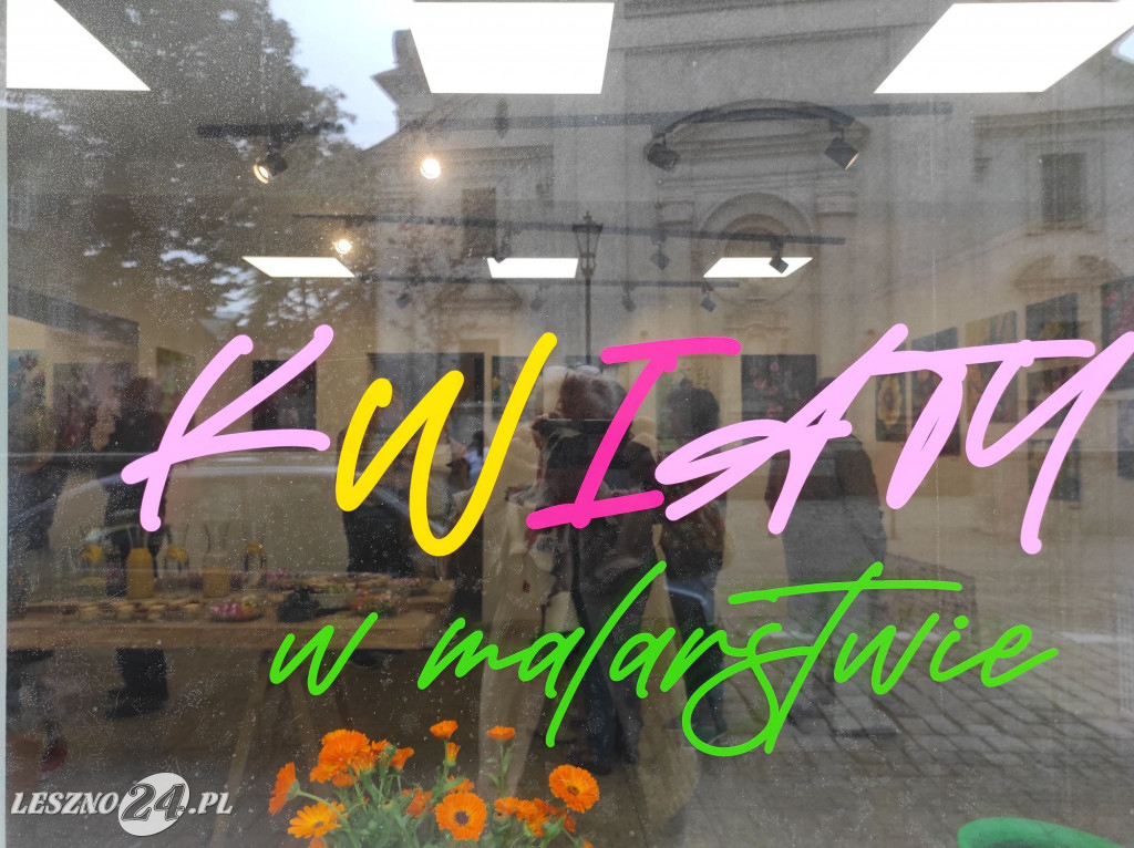 Kwiaty w Piekarni Sztuki