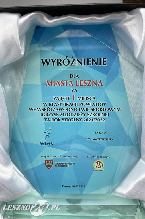 Sukces uczniów z Leszna