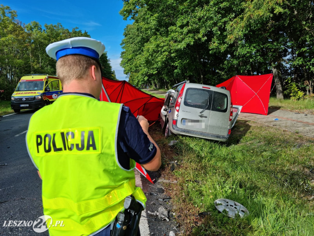 Śmiertelny wypadek między Rydzyną i Augustowem
