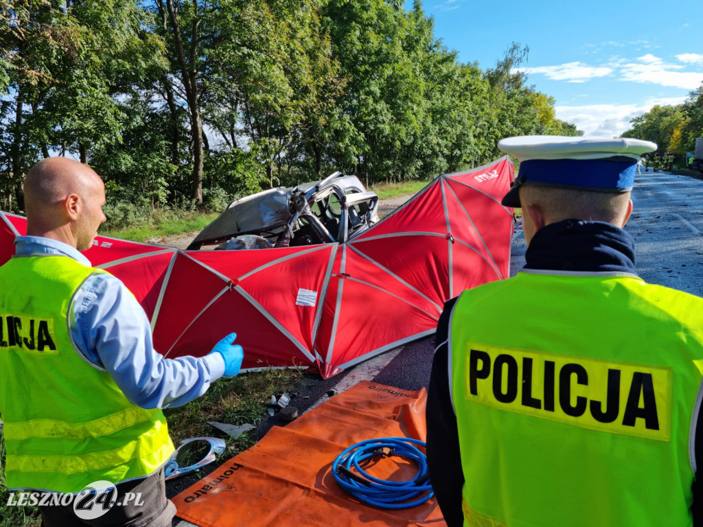 Śmiertelny wypadek między Rydzyną i Augustowem