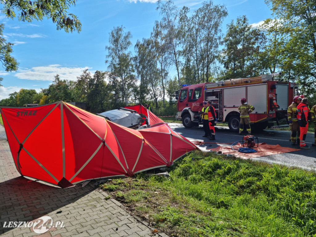 Śmiertelny wypadek między Rydzyną i Augustowem