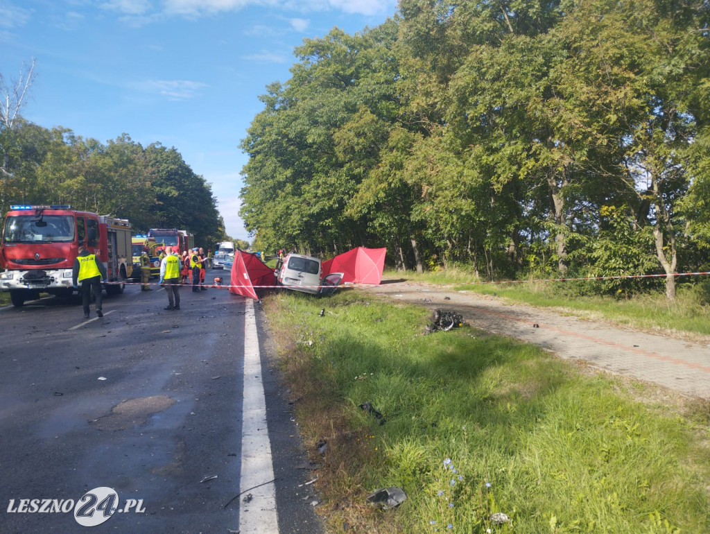 Śmiertelny wypadek między Rydzyną i Augustowem