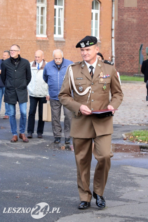Dowódca leszczyńskiego garnizonu zakończył służbę