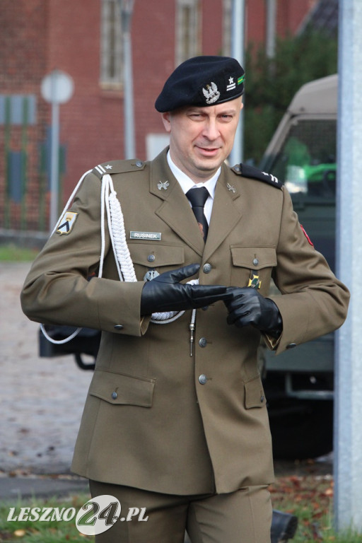 Dowódca leszczyńskiego garnizonu zakończył służbę