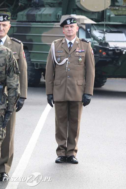 Dowódca leszczyńskiego garnizonu zakończył służbę
