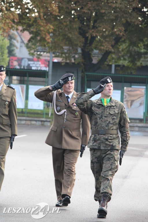 Dowódca leszczyńskiego garnizonu zakończył służbę
