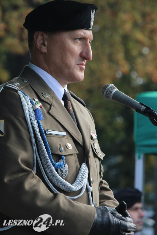 Dowódca leszczyńskiego garnizonu zakończył służbę