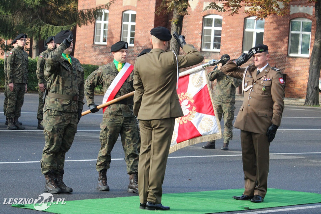 Dowódca leszczyńskiego garnizonu zakończył służbę