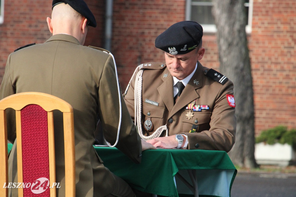 Dowódca leszczyńskiego garnizonu zakończył służbę