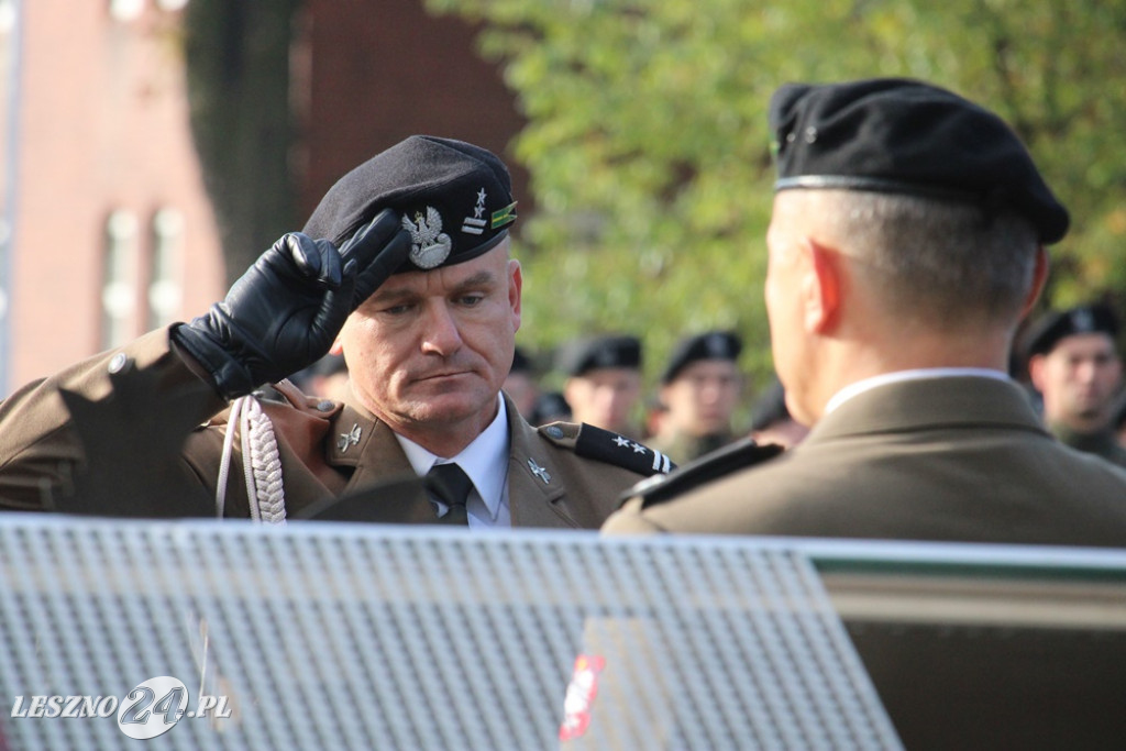 Dowódca leszczyńskiego garnizonu zakończył służbę