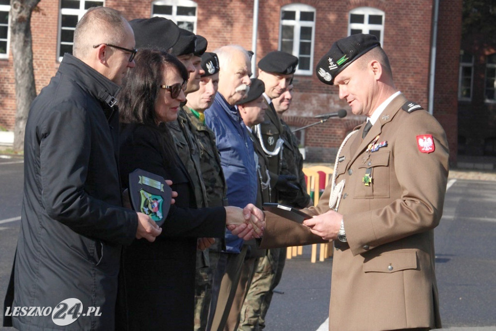 Dowódca leszczyńskiego garnizonu zakończył służbę