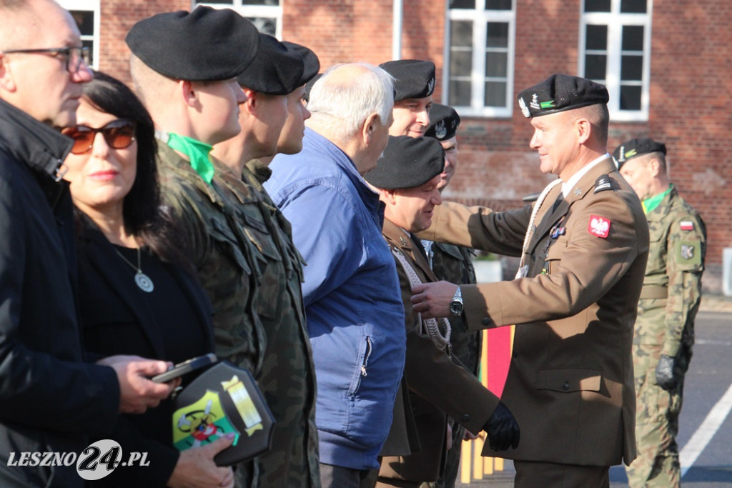 Dowódca leszczyńskiego garnizonu zakończył służbę