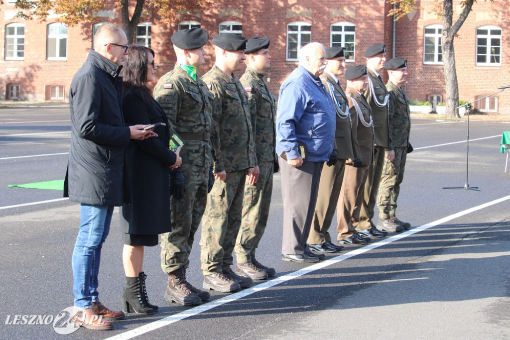 Dowódca leszczyńskiego garnizonu zakończył służbę