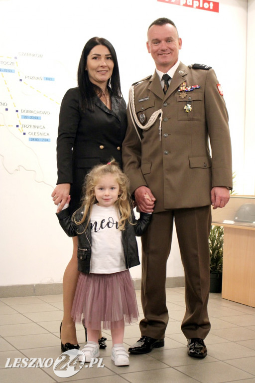 Dowódca leszczyńskiego garnizonu zakończył służbę
