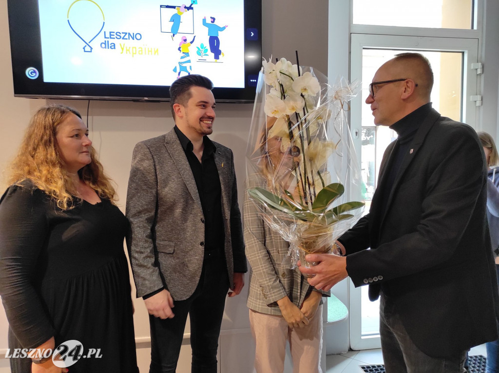 Oficjalne otwarcie Fundacji Leszno dla Ukrainy