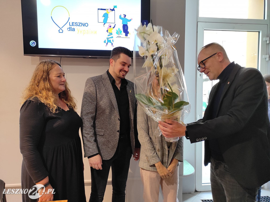 Oficjalne otwarcie Fundacji Leszno dla Ukrainy