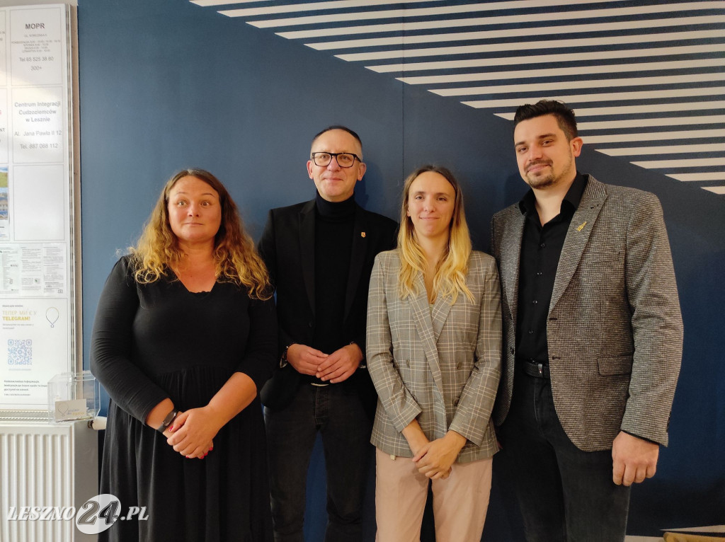 Oficjalne otwarcie Fundacji Leszno dla Ukrainy