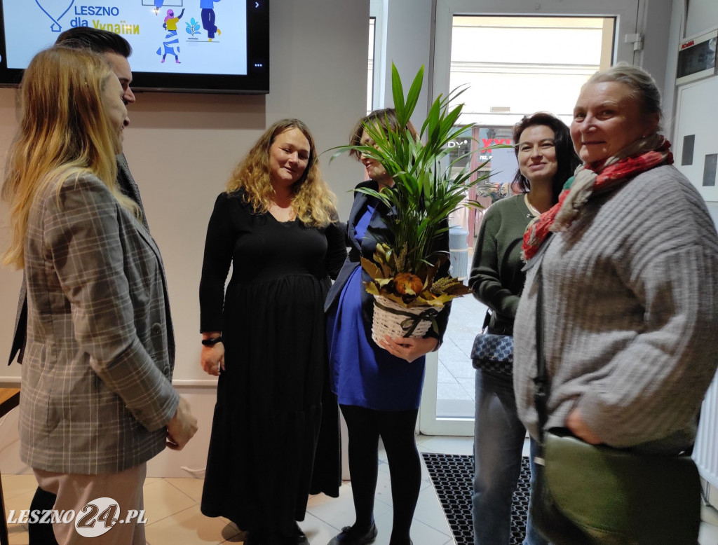 Oficjalne otwarcie Fundacji Leszno dla Ukrainy