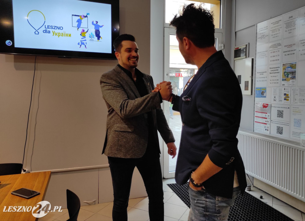 Oficjalne otwarcie Fundacji Leszno dla Ukrainy