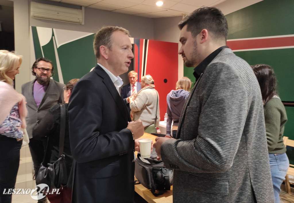 Oficjalne otwarcie Fundacji Leszno dla Ukrainy