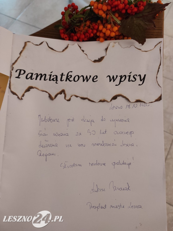 PSONI w Lesznie świętuje 30-lecie