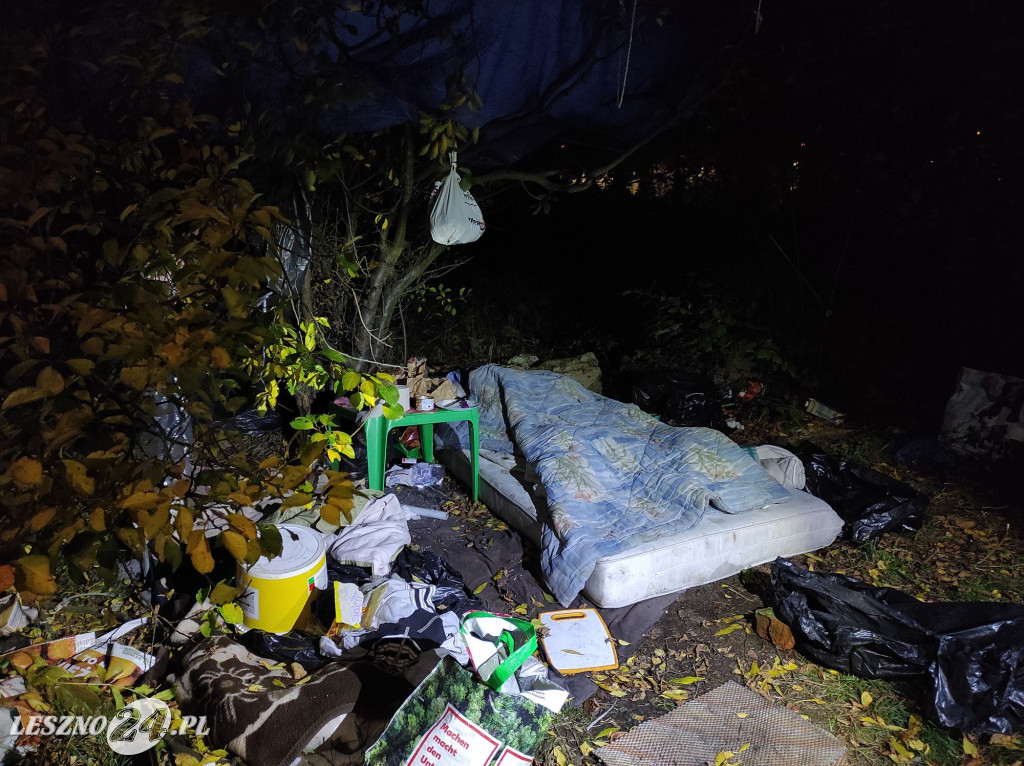 Straż Miejska sprawdza koczowiska bezdomnych