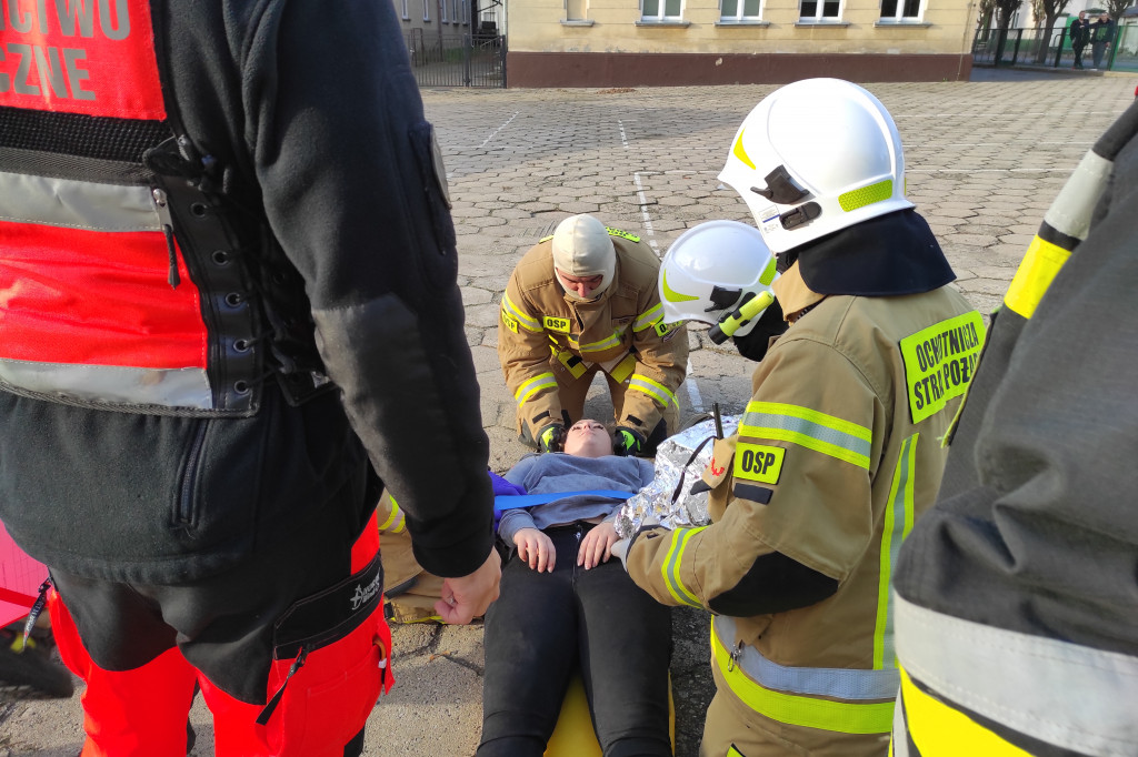 Manewry strażaków w gminie Rydzyna