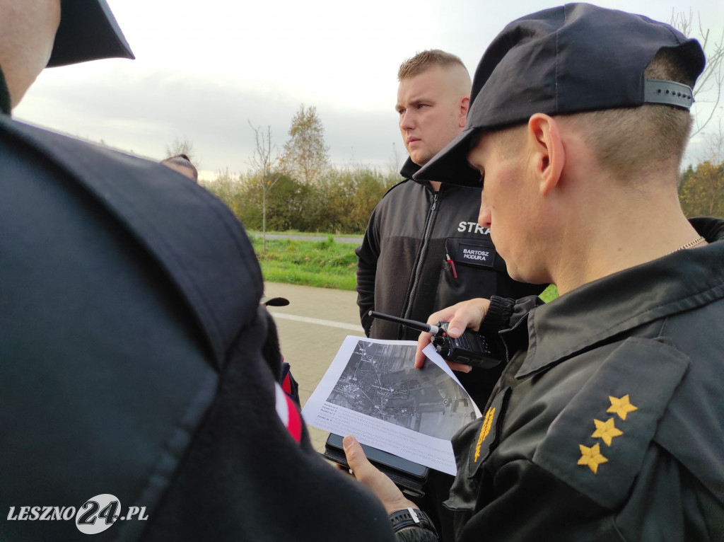 Manewry strażaków w gminie Rydzyna