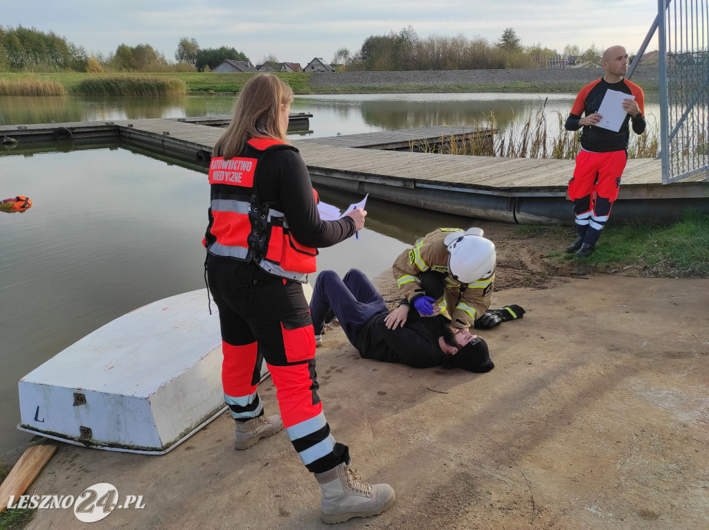 Manewry strażaków w gminie Rydzyna